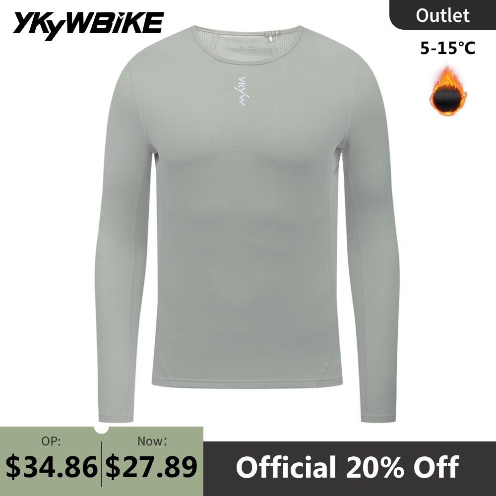 Mountain Biking Shirts - YKYWBIKE الرجال الدراجات قاعدة طبقة الشتاء