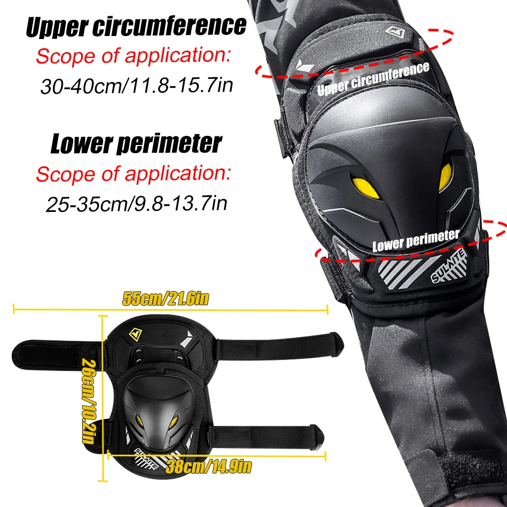 GOMOREON زوج واحد من واقيات ال - مراجعة Mountain Biking Knee Pads وسعره