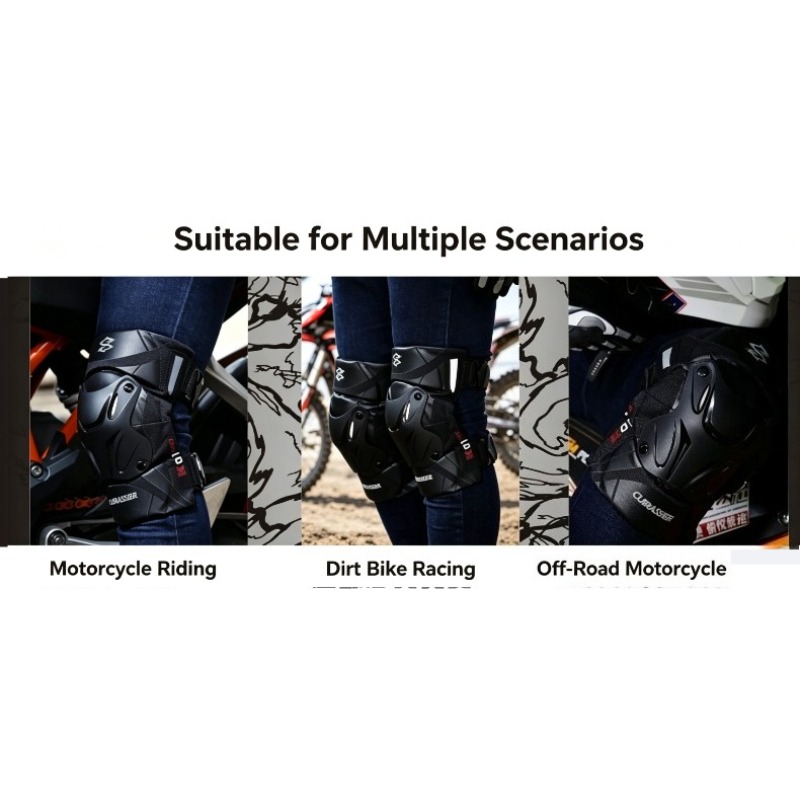 قطعتان من واقيات الركبة للدراج - مراجعة Mountain Biking Knee Pads وسعره