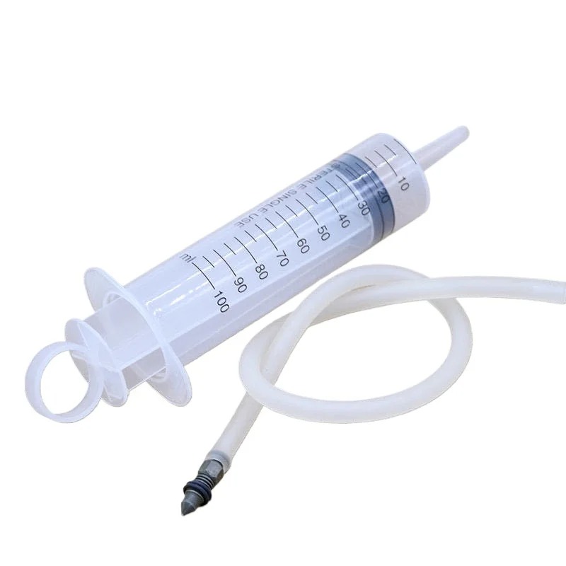طقم أدوات تنفيس فرامل الدراجات - مراجعة Hydraulic Brake Bleed وسعره