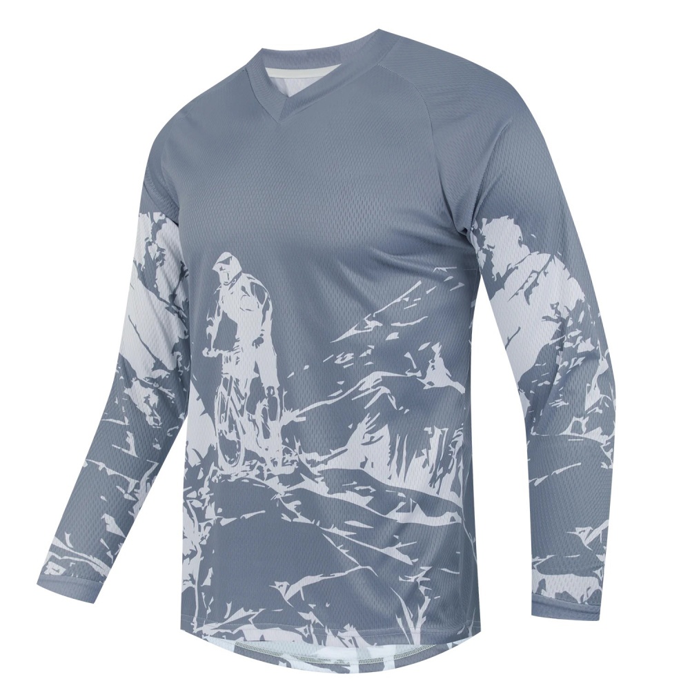 قميص رياضي طويل الأكمام للرجال - مراجعة Mountain Biking Shirts وسعره