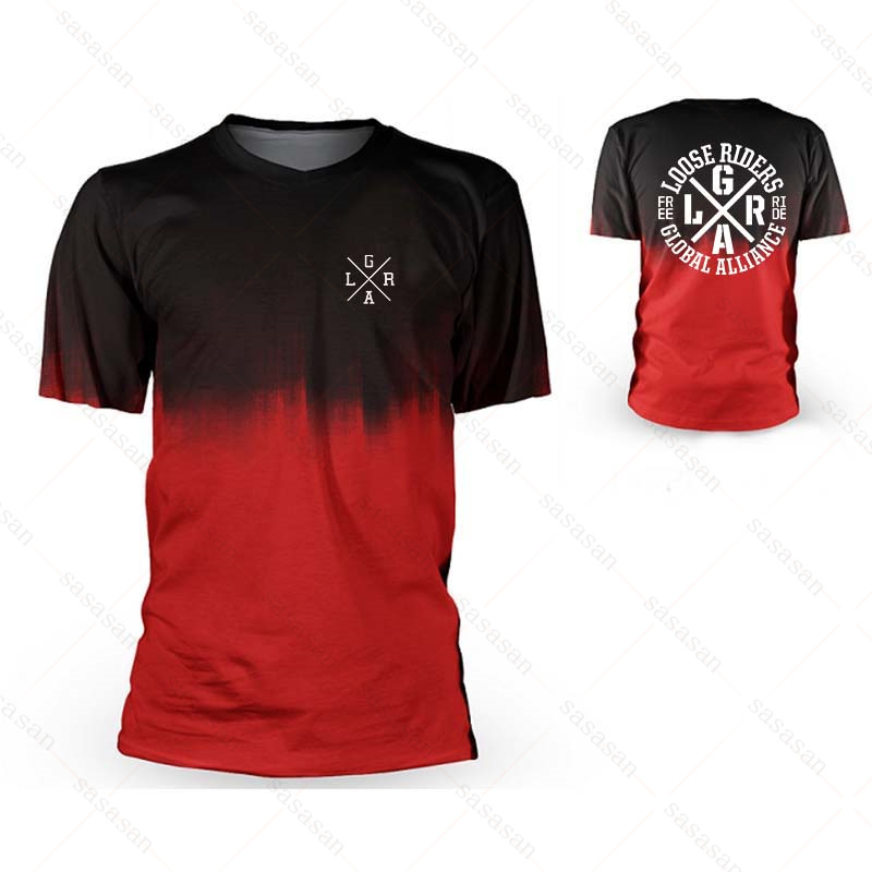 موتوكروس فضفاضة الدراجين قصيرة - مراجعة Mountain Biking Shirts وسعره