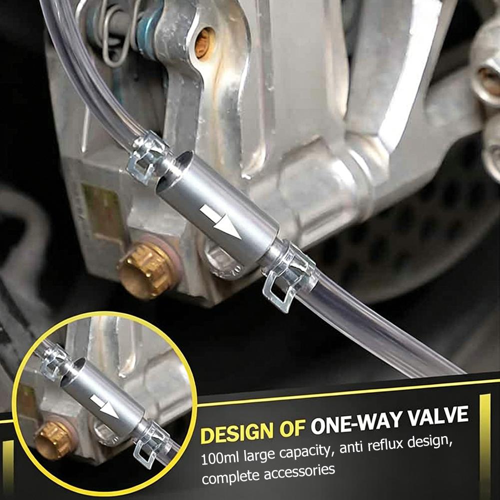 طقم تفريغ الفرامل الهيدروليكية - مراجعة Hydraulic Brake Bleed وسعره