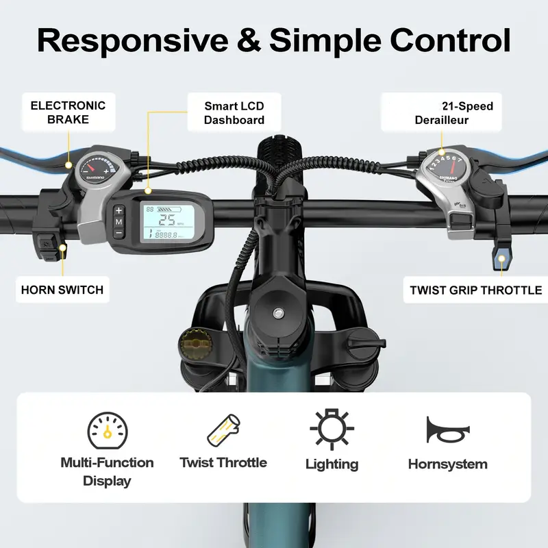 دراجة كهربائية جبلية للبالغين  - مراجعة Mountain Biking Gear وسعره