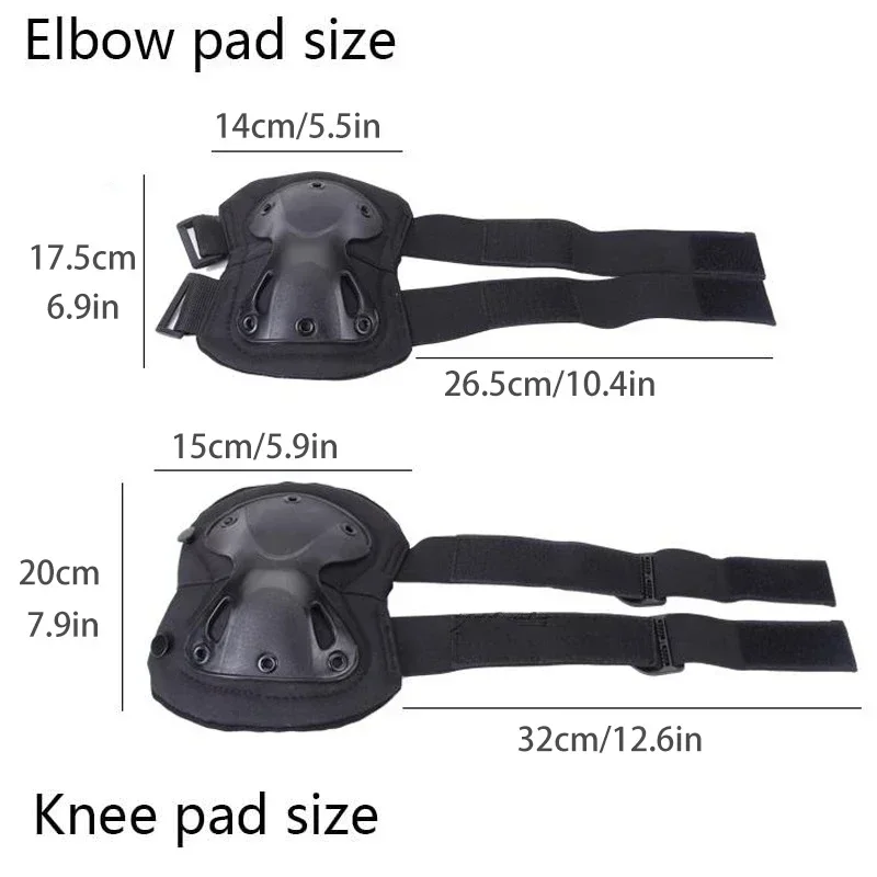 مجموعة واقيات الركبة والكوع ال - مراجعة Mountain Biking Knee Pads وسعره