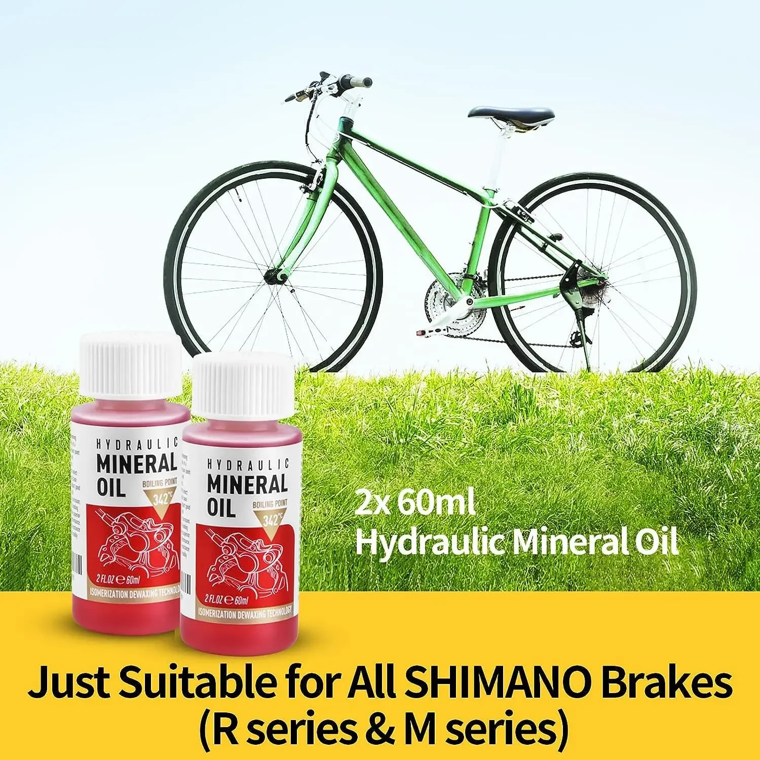 زيت معدني لفرامل الدراجات الهو - مراجعة Hydraulic Brake Bleed وسعره